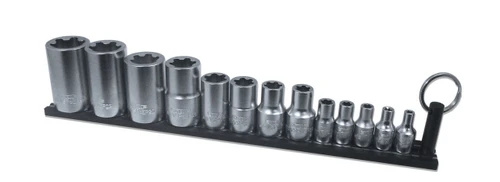 VIM Tools Torx Plus Sockets, 6-Point on Rail (TMS-TXIP6) | JB Tools