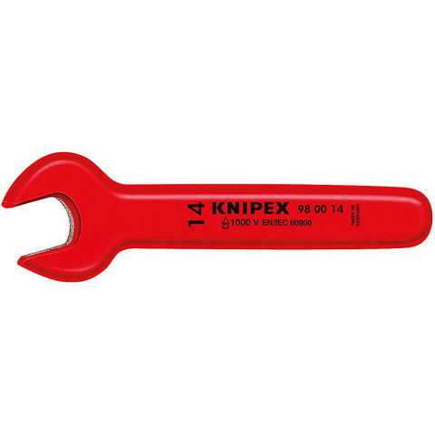 Knipex 980010 Open End Wrench-1,000V Insulated 10 Mm