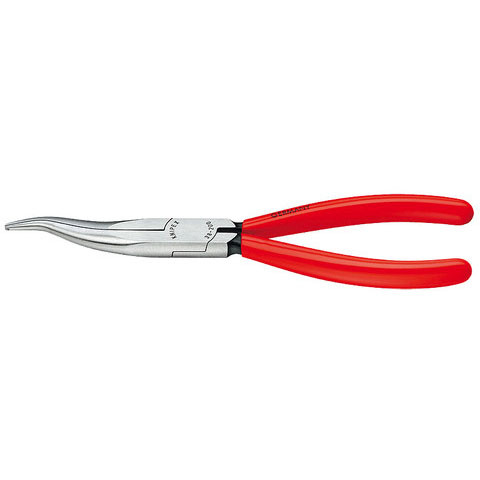 Knipex 3831200 Mechanics' Pliers Black Atramentized With Multi-Component Grips 8 In