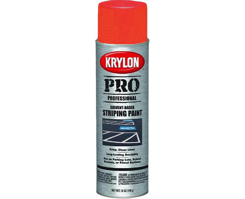 Krylon 5914 Solvent Based Marking Paint - Firelane Red, 18 oz