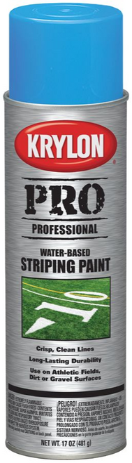 Krylon 5917 Water-Based Athletic Field Striping Paint - Blue, 17 oz