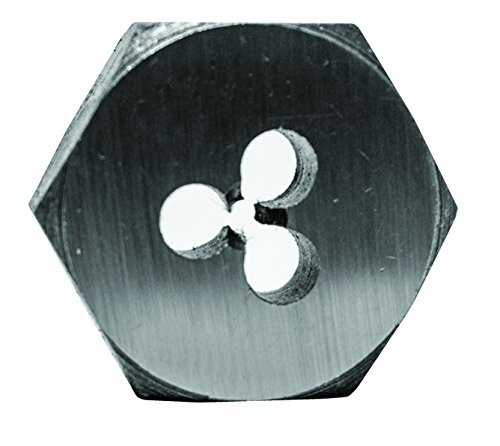Troquel hexagonal fraccional de acero con alto contenido de carbono Century Drill 96100, 4-36 ns