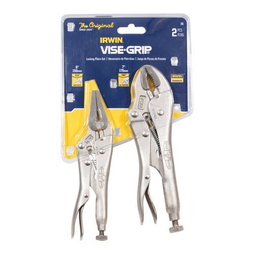 Malco Eagle Grip 10 in. Curved Jaw Locking Pliers with Wire Cutter (LP10WC)