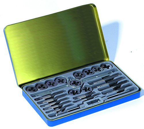 Century Drill Fractional Tap and Die Set, 24-Piece (98904)