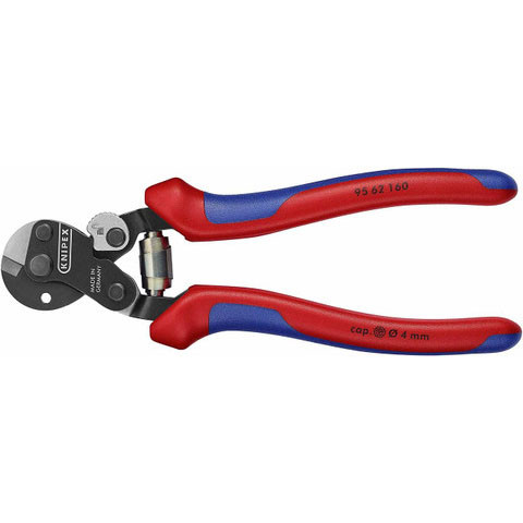 Knipex Wire Rope Cutters with Opening Lock and Spring (9562160)