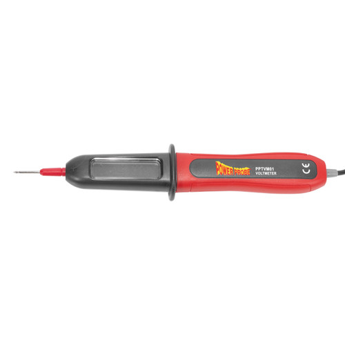 Power Probe pptvm01 DC 電圧計、レッド | JBツール販売