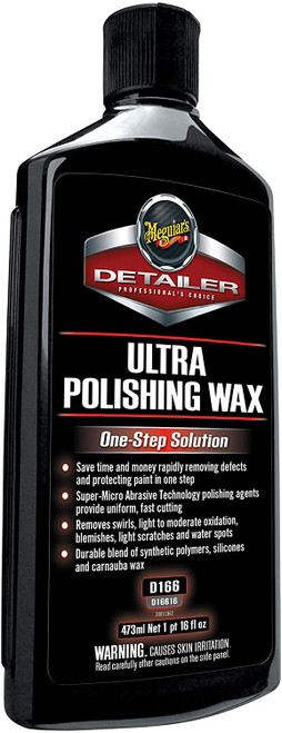 Meguiar's G18116 Clear Coat Safe Scratch Swirl Remover Polishing