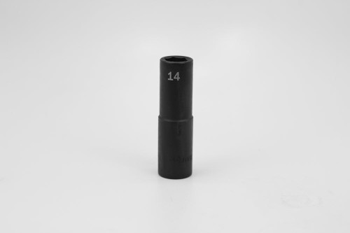 SK Hand Tools 1/2" Drive Deep 6 Point Impact Socket 14mm (34264)