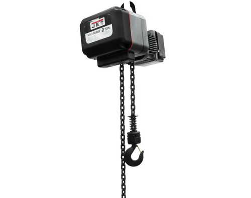 Jet VOLT 3PH 2 Ton Electric Hoist w/15ft Lift (183215)