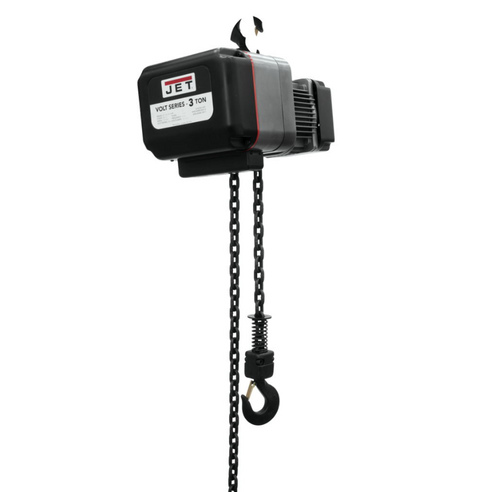 Jet VOLT 3PH 230V 3 Ton Electric Hoist w/15ft Lift (183315)