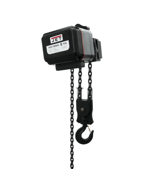Jet VOLT 3PH 230V 5 Ton Electric Hoist w/15ft Lift (183515)