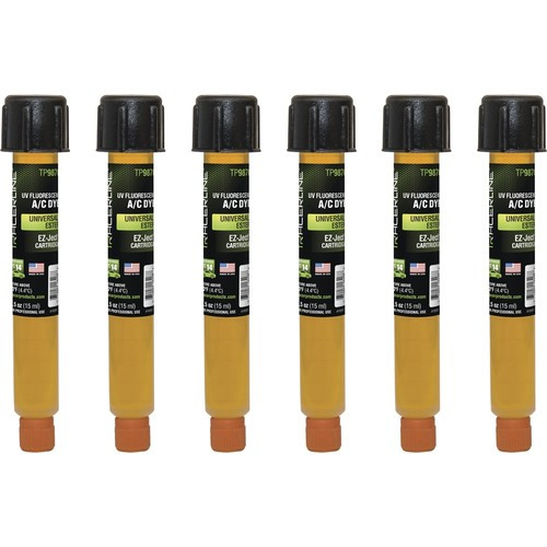 Tracerline 6pc 0.5oz EZ-Ject Univ/Ester A/C Dye (TP9870-P6) | JB Tools