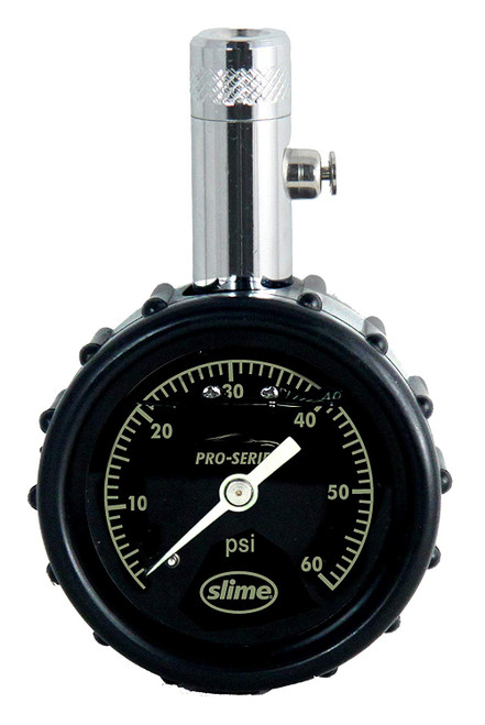 Slime Pro Series Liquid-Filled Dial Gauge 0-60 PSI (20289)