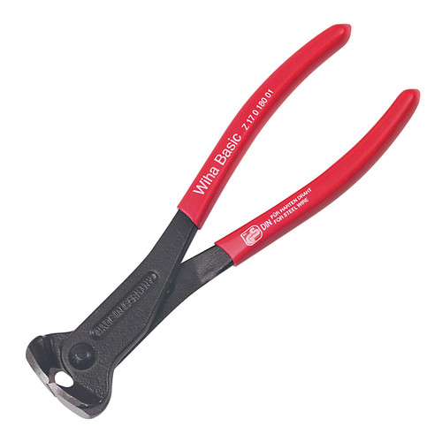 Wiha 32659 Soft Grip High Leverage End Cutting Nippers 8"