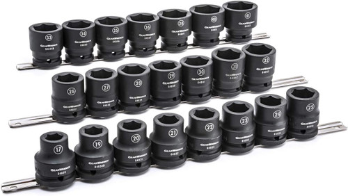 Gearwrench 22 Pc 3/4" Dr 6 Pt Metric Impact Socket Set (84973)