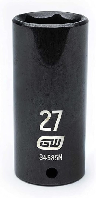 Gearwrench 1/2" Dr 6 Pt 27mm Deep Impact Socket (84585N)