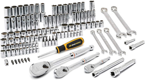 Gearwrench 83001D 118 Pc. 1/4", 3/8", and 1/2" Drive 6 and 12 Point