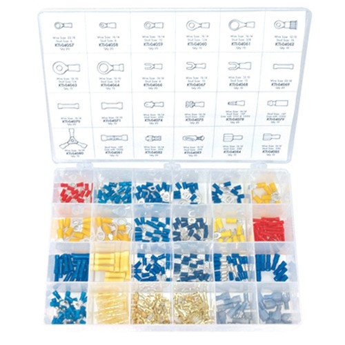 K Tool 00039 Terminal Kit Solderless - 360 Piece