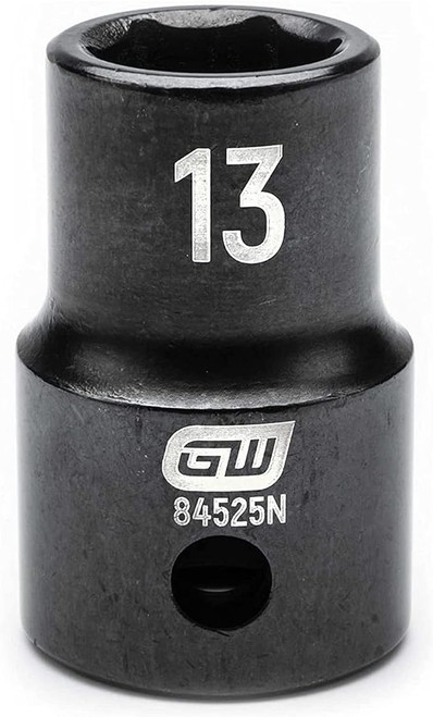 Gearwrench 1/2" Dr 6 Pt 13mm Standard Impact (84525N)