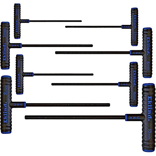 Eklind 64908 8-Piece 9" Power-T Hex Key Set