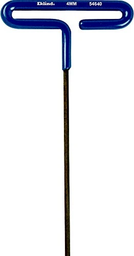 EKLIND HEX T-KEY ALLEN WRENCH 2.5MM 3/32 1/4 5/16 T-HANDLE