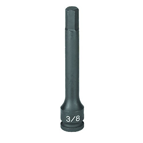 Grey Pneumatic 19074M 3/8" Drive x 7mm Hex Driver 4" Length