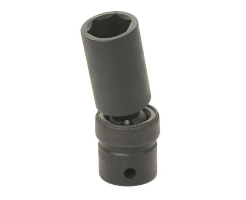 Grey Pneumatic 3/8" Drive x 5/16" Deep Universal Socket (1010UD)