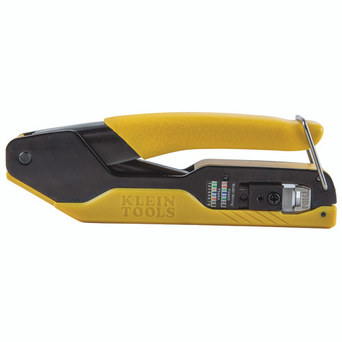 Klein Tools VDV226-005 Kompakte Pass-Thru-Crimpzange, modulare Crimpzange für RJ45