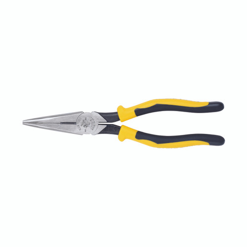 Klein Tools J203-8 Alicates de punta fina con cortador, resistente Journeyman de 8 pulgadas