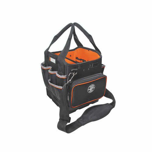 Klein Tools 5541610-14 Werkzeugtasche mit Schultergurt hat 40 Taschen zur Werkzeugaufbewahrung