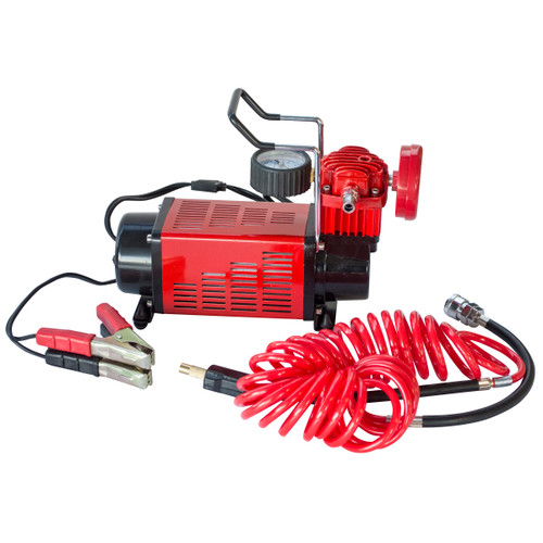 Black Bull AC150 12 Volt Air Compressor Portable Air Pump 150 PSI