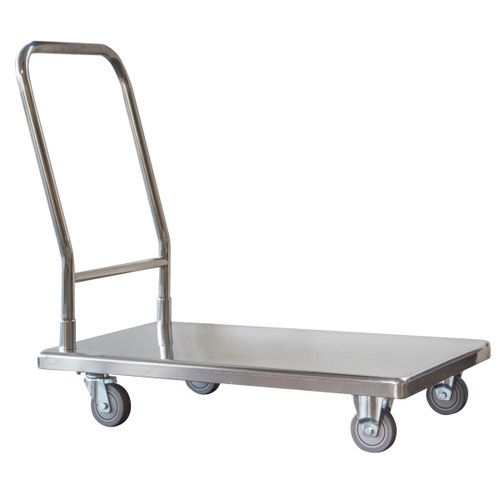 Pro-Series FPT500SS Stainless Steel Platform Truck 500 lbs Capacity