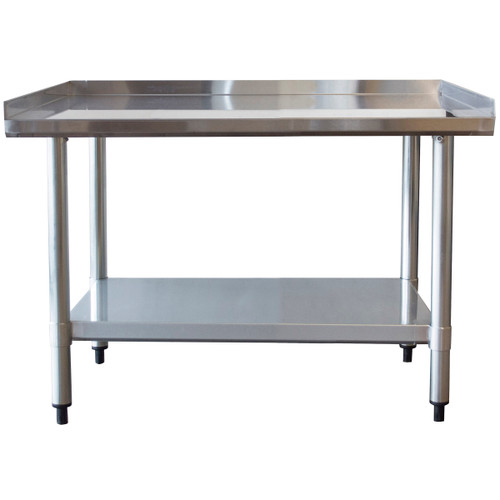 Sportsman SSWT36 Upturned Edge Stainless Steel Work Table 24 x 36 Inches