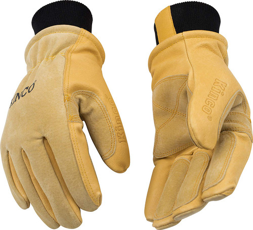 Kinco 901-XL Men's Pigskin Leather Ski Glove, HeatKeep Thermal Lining, X-Large