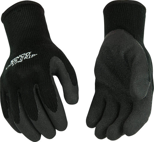 Kinco 1790-L Men's Warm Grip Thermal Lined Latex Coated Gloves, Large
