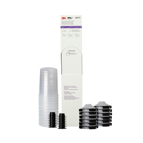 3M 26171 PPS Series 2.0 12-Pk Refill Kit, Midi 400 mL, 200 Micron Filter
