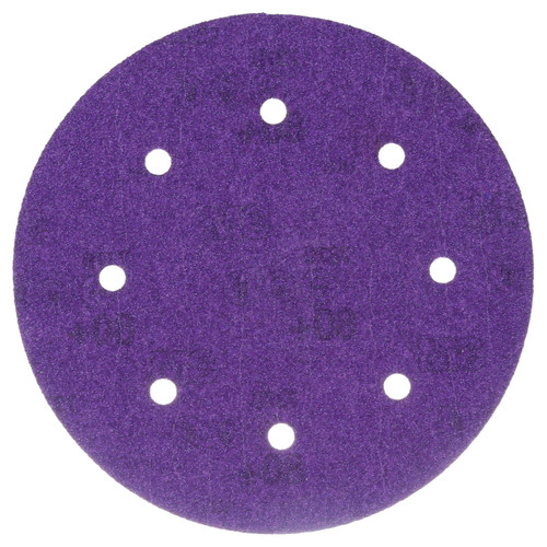 3M 31377 Cubitron II Hookit Clean Sanding Abrasive Disc 737U, 8 tum, 180+