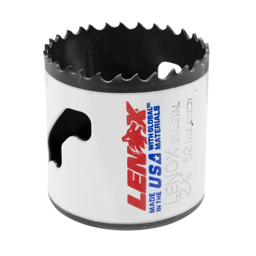 Lenox 3003333L Bi-metal Speed Slot Hole Saw, 2-1/16" (52mm), Boxed