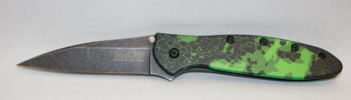 Kershaw 1660DGRN Mac Leek Knife - Dark Green