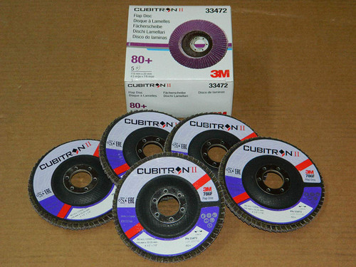 3M 33472 Cubitron II Flap Disc T29 33472 115Mm (6Pk)