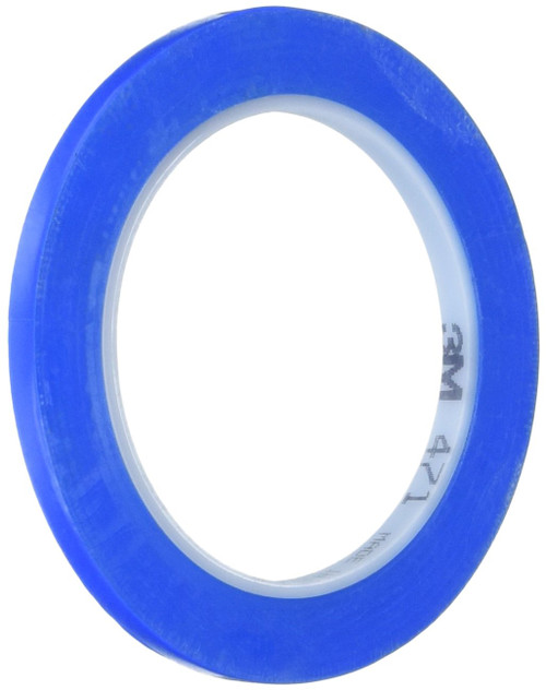 3M 68845 3M 0.25 in. Vinyl Tape - Blue