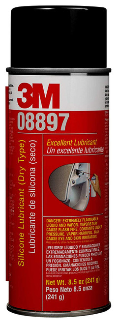 lubricante de silicona 3M 8897 (tipo seco) - 8,5 oz