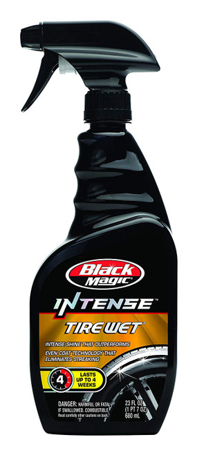 Black Magic 120080 intensieve natte glansreinigingsspray voor banden, 23 oz.