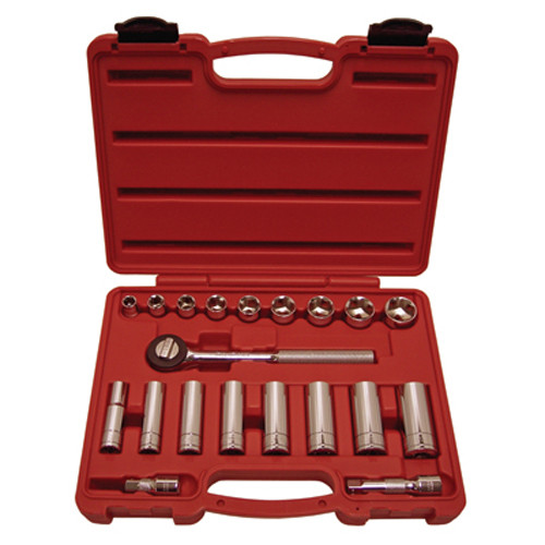 K Tool 22000 Fractional 3/8 Drive Socket Set