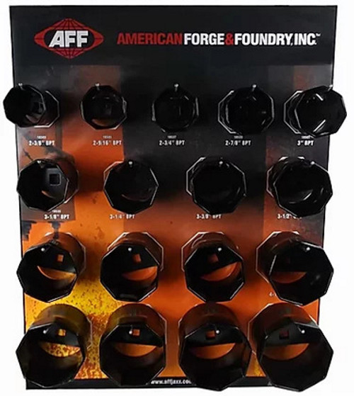 شاشة عرض المستخدم النهائي لمقبس صامولة المحور من American Forge & Foundry 18580p-u 8 pt
