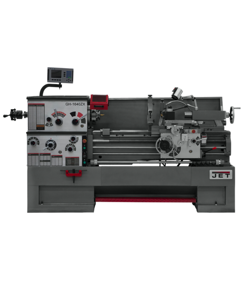 Jet GH-1640ZX Lathe w/ACU-RITE 203 DRO, Taper & Collet Closer (321445)