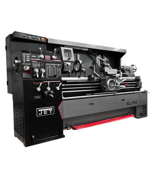 Jet EGH-1740 Lathe w/Newall DP700 DRO Taper & Collet Closer (892514)