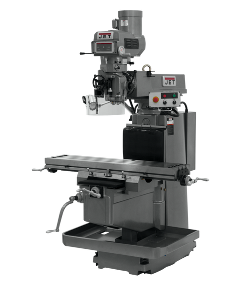 Jet 691942 jtm-1254vs avec CNC acu-rite g-2 millpower à 3 axes avec barre de traction pneumatique