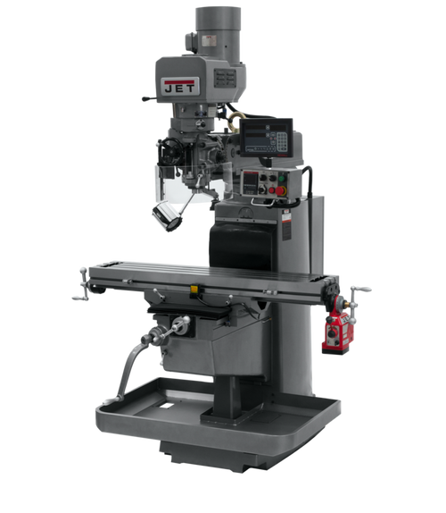 Jet JTM-1050EVS2/230 Mill w/Newall DP700 DRO X-Axis Powerfeed (690634)