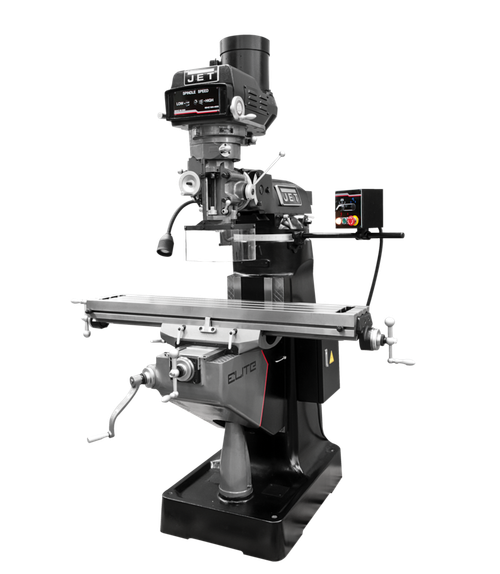Jet ETM-949 Mill 3-Axis Newall DP700(Knee)DRO Servo XY Pwrfds (894231)